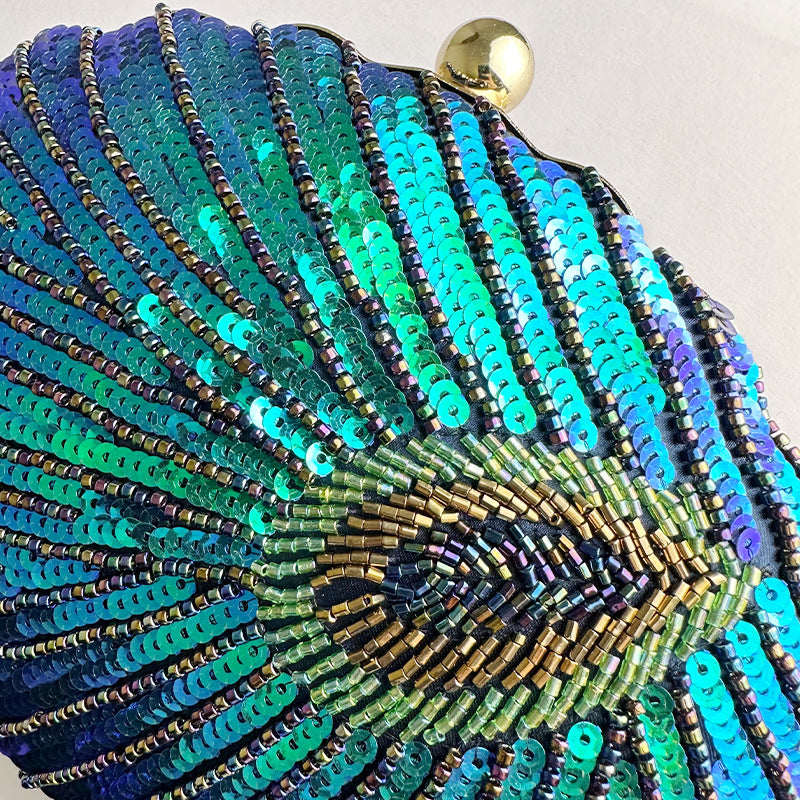 Sac à main vintage pour femme Perled à épaule unique