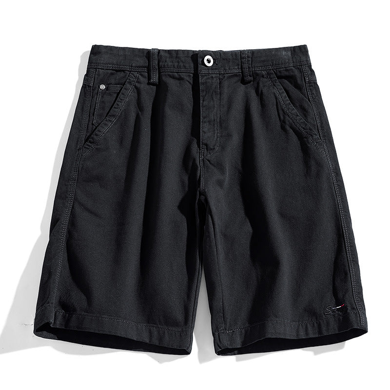 Pantalons de cinq trimestres pour hommes Pantalons de longueur moyenne pour le sport et l'usure extérieure