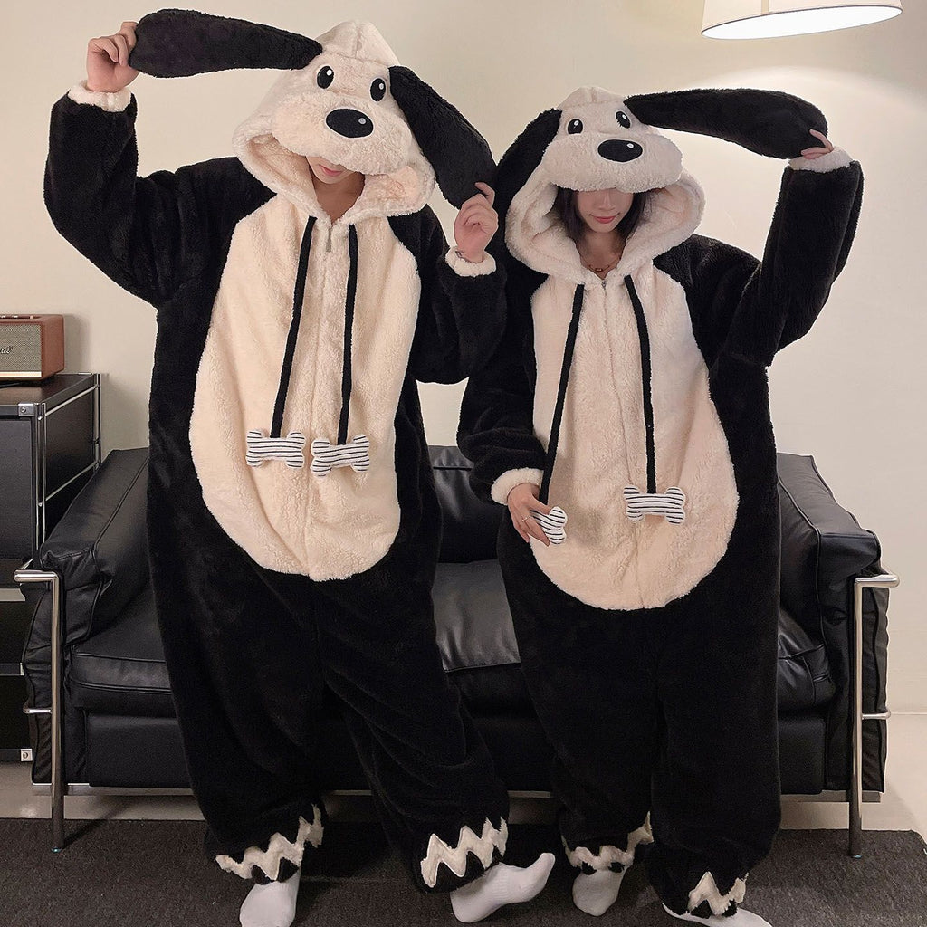 Ensemble de vêtements de salon pour jeunes de style caricature