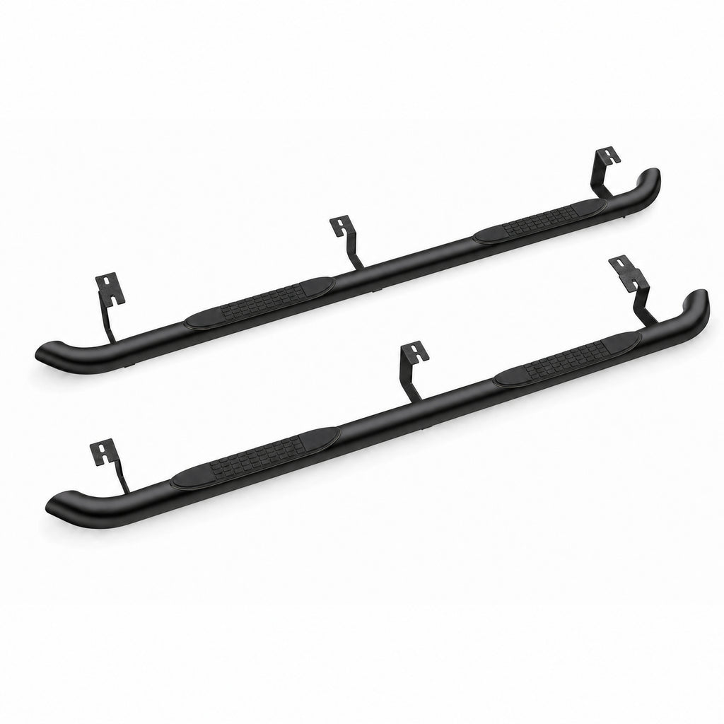 Planches de course 2PCS 4 pouces marches latérales Fit Toyota Tacoma 2005-2023 (Cabine remorquée/Cabine double) Ov