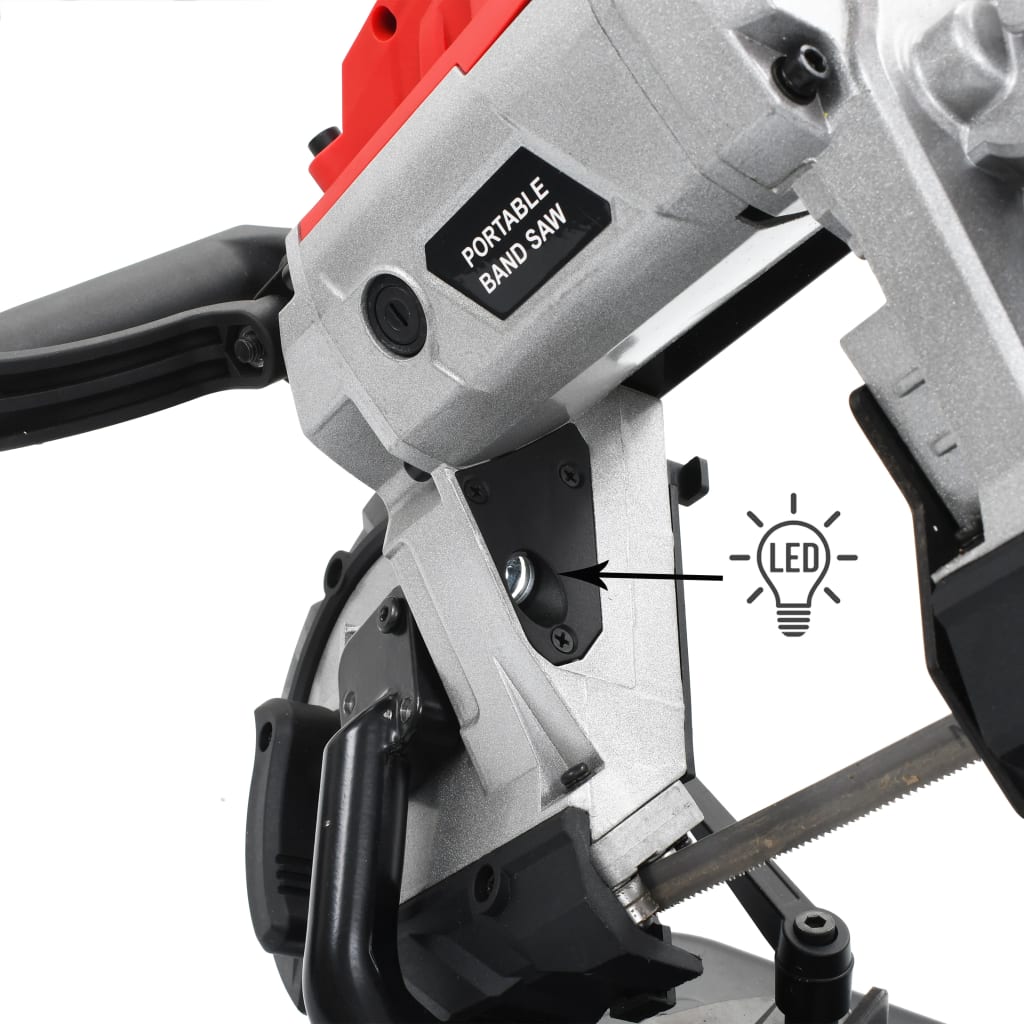 Bandsaw avec support et étui de transport