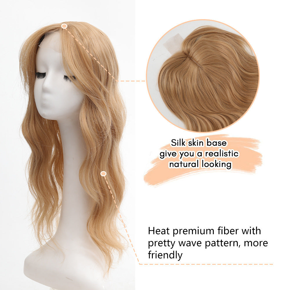 European and American style hand-woven lace hair extension piece