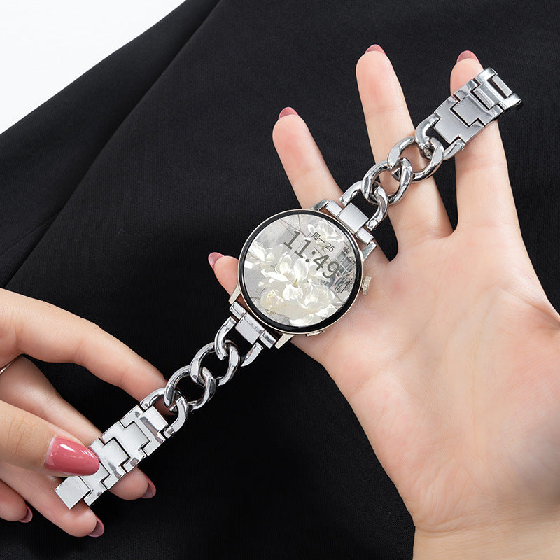 Bracelet de montre en métal GT2 style Chanel
