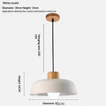 Nordic Restaurant Chandelier Macaron Bedside Lamp