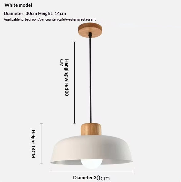 Nordic Restaurant Chandelier Macaron Bedside Lamp