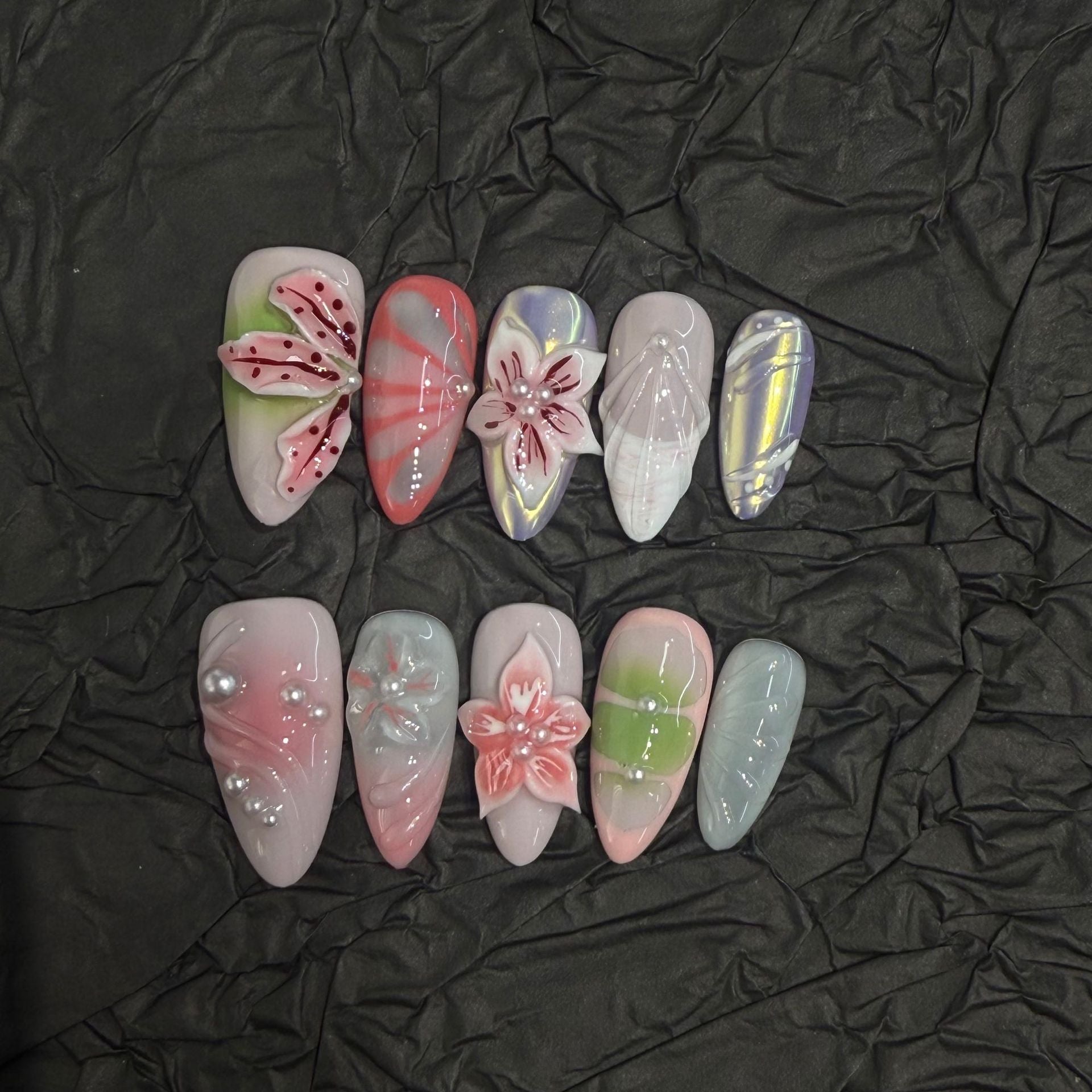 Des ongles à la main taillés sur mesure