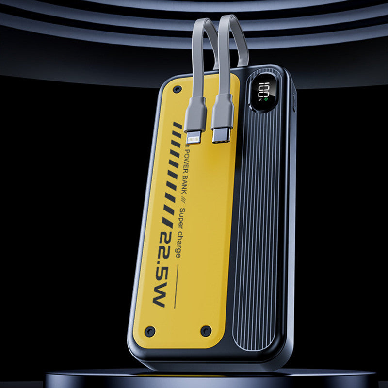 225W charge rapide avec câble grande capacité de puissance portable