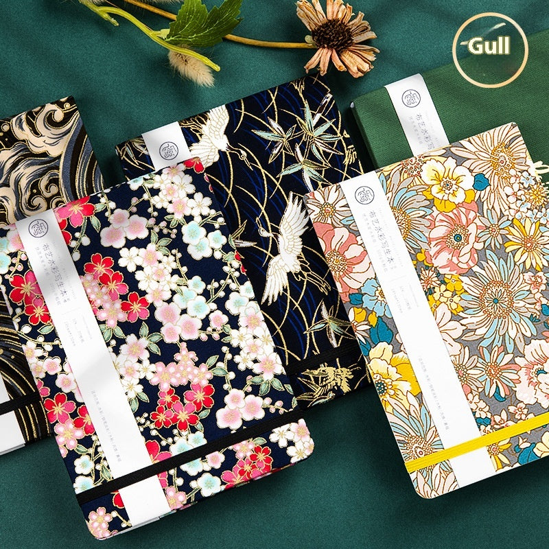 Feiluniao Aquarelle Notebook Tissu fait main Mini Portable Caractère Sketch Hand