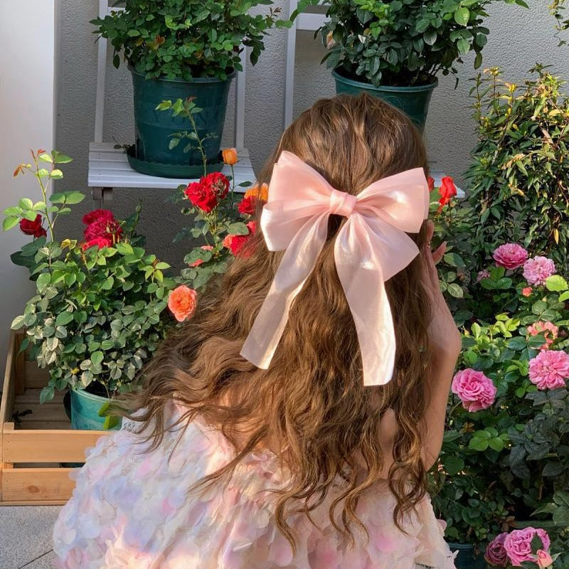 Femelle Sweet Desire Mesh Bow Clip cheveux