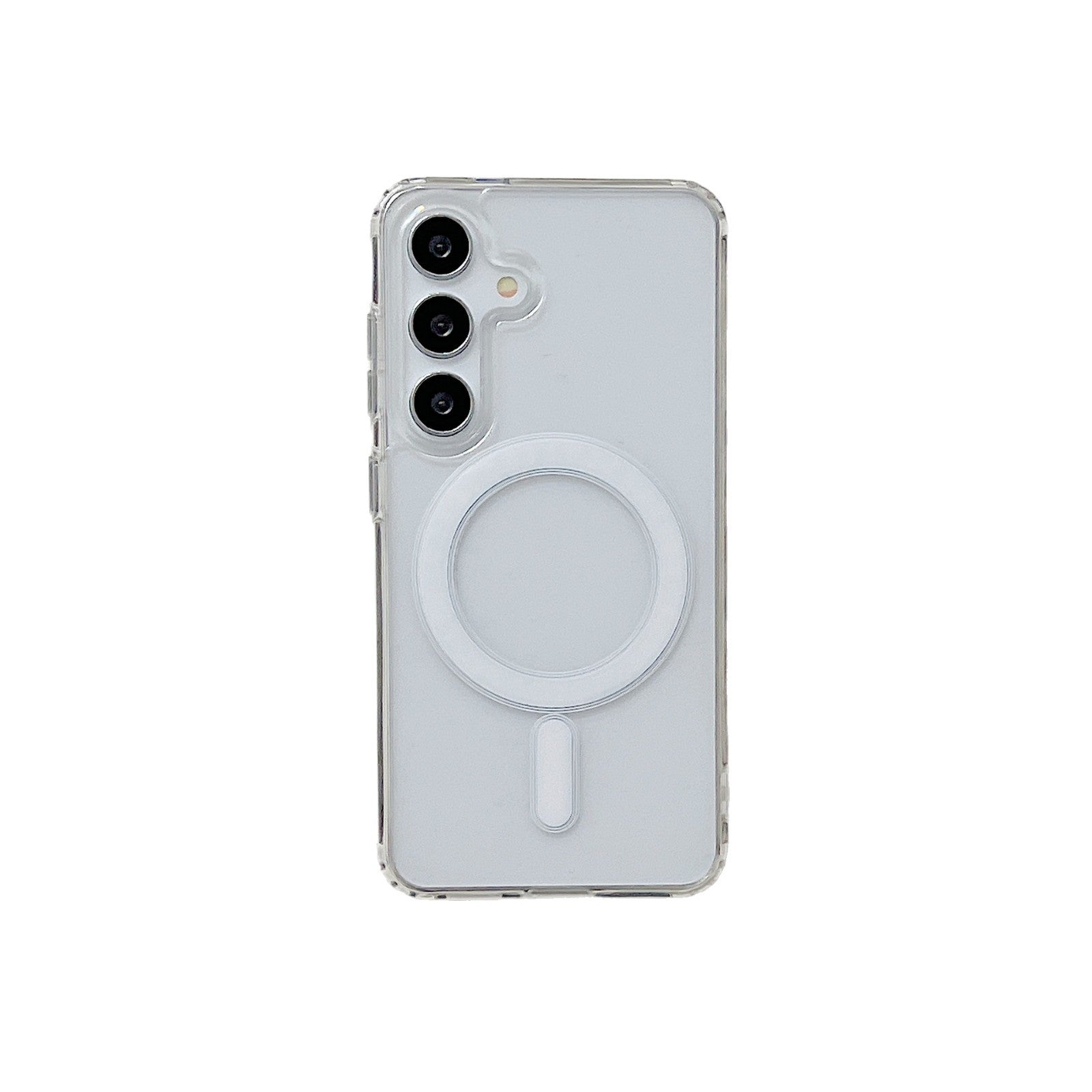 Simple boîtier de téléphone transparent résistant à la chute magnétique