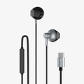 KP-238 Écouteurs filaires avec commandes en ligne Connecteur USB-C semi-en-oreille Conception haute volum