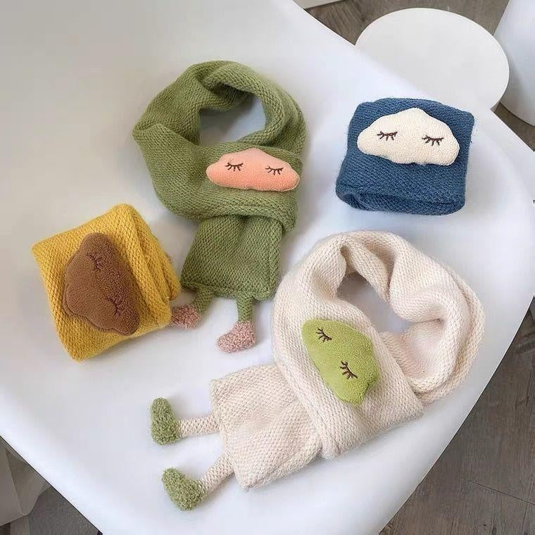Écharpe pour bébé tricotée souple tout-match