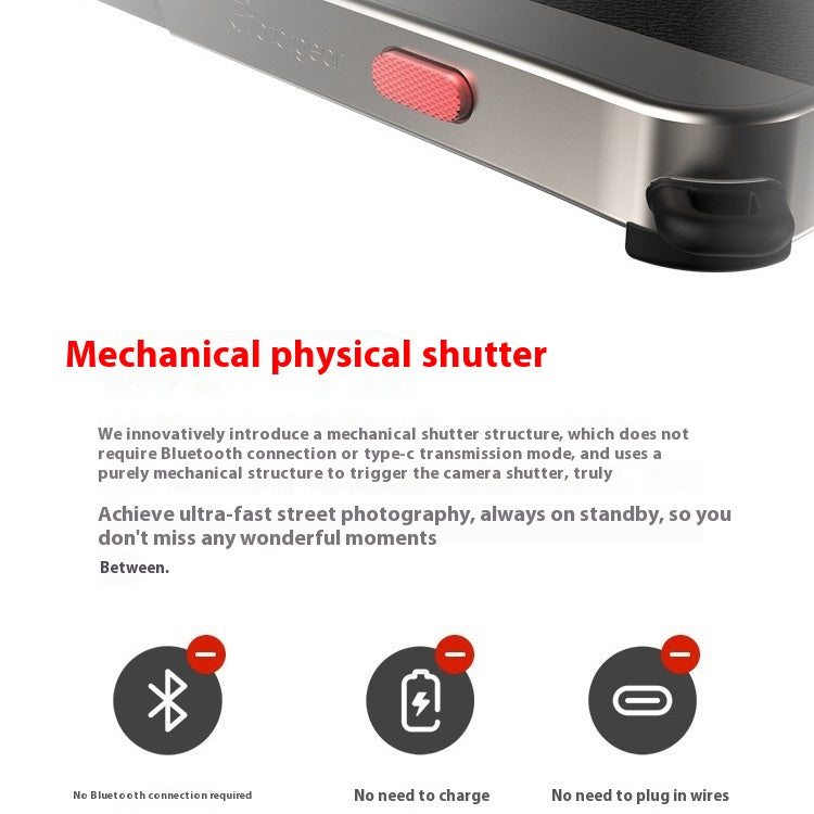Cas de caméra en métal Xiaomi Rétro Cas de téléphone de photographie classique