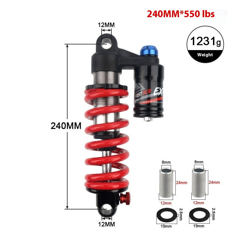 Absorbeur de choc de ressort de vélo applicable