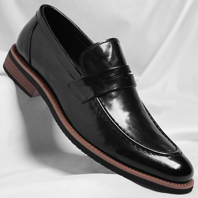 Oxford Leather Hommes Pointed-toe Robe Chaussures d'affaires