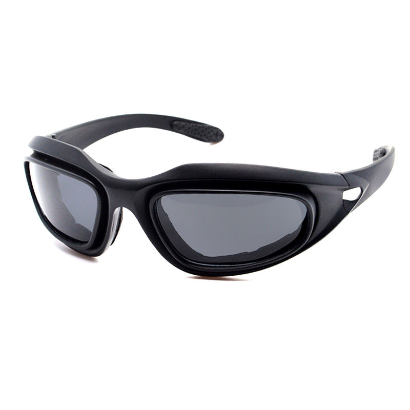 Lunettes de soleil Polarized Tactical Cyclisme Extérieur Vision de nuit Lunettes de soleil étanches à la poussière