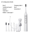 Q1 Multi-fonction Smart 3-en-1 brosse à dents électrique