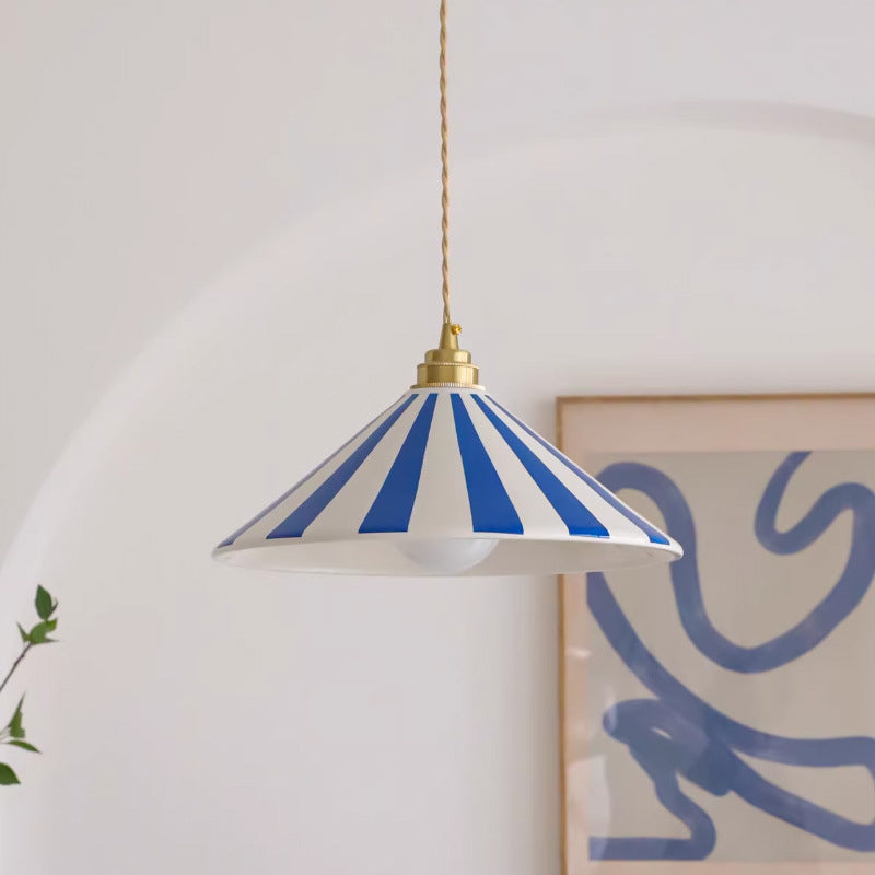 Lampe de pendentif en céramique créative minimaliste moderne
