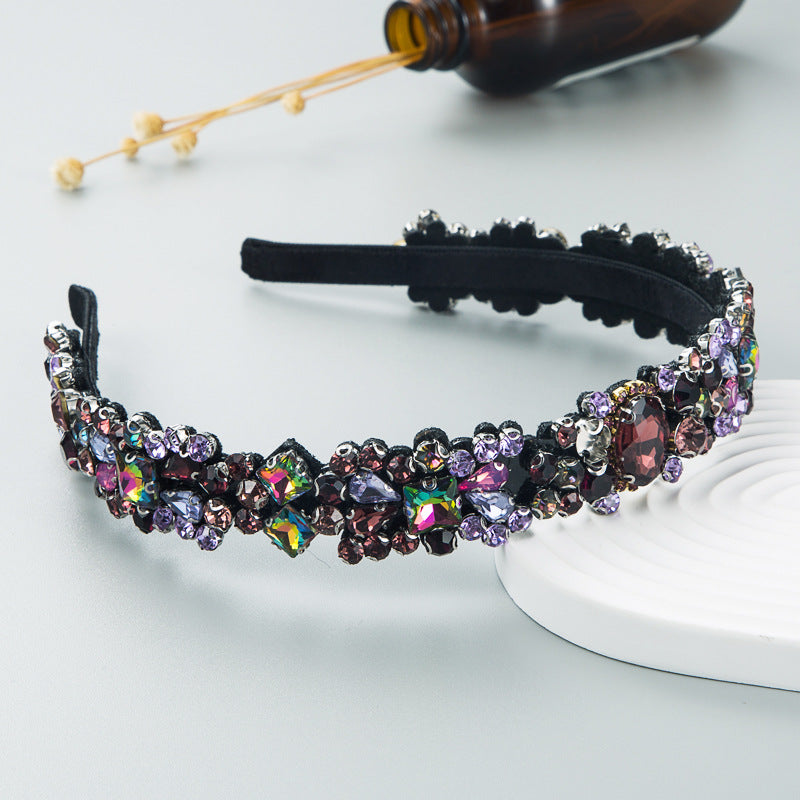 Bandeau baroque style cour vintage
