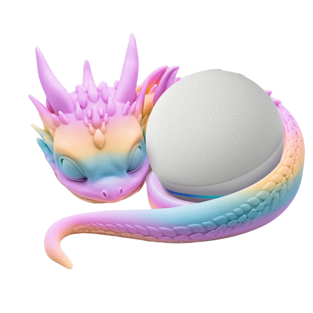Support de haut-parleur dragon imprimé 3D