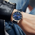 Men's Business Leather Quartz Watches