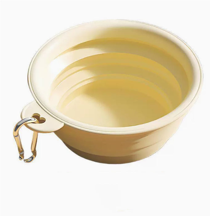 Portable Outdoor Folding Water Bowl