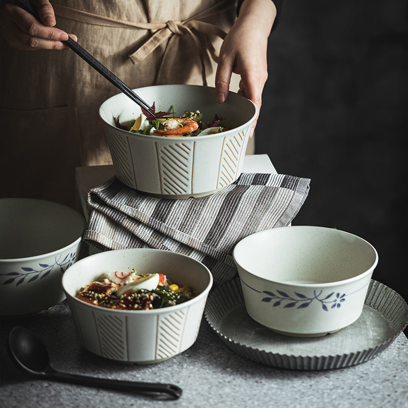 Bol en céramique peint à la main de style japonais