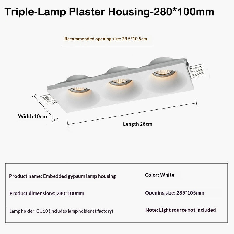 Kit de boîtier léger Gypsum embarqué