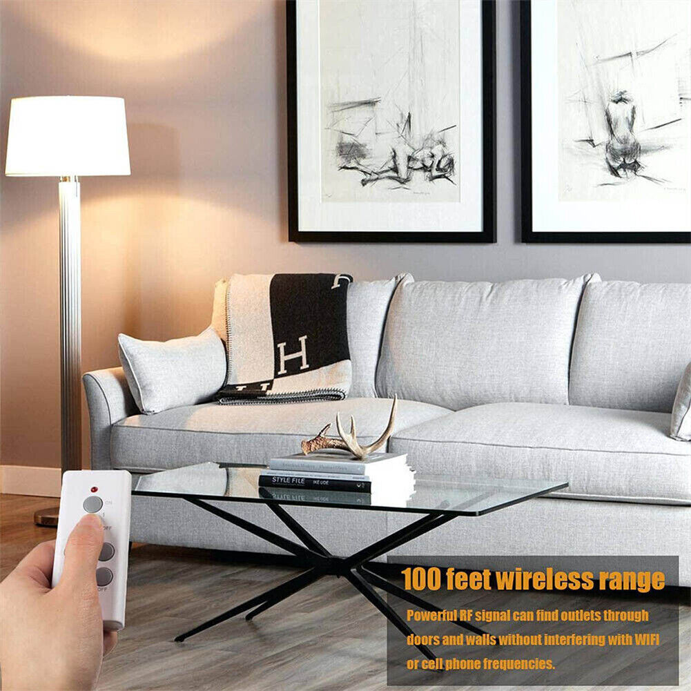 Interrupteur de prise d'alimentation sans fil à télécommande UK Plug
