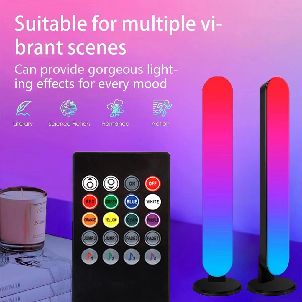 LED Bureau Ambiance Lumière RGB Musique Bluetooth Ambiance Lumière