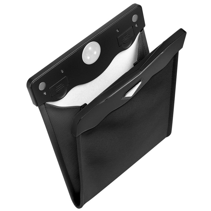 Corbeille de voiture LED peut Organisateur Porte-Gardes Automobiles Sac de rangement Accessoires Porte Auto S