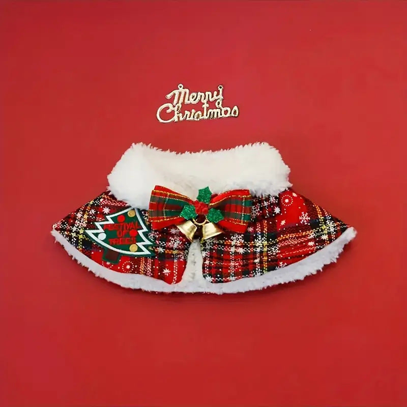 Chat Chêne de Noël chien Châle animal chaud écharpe