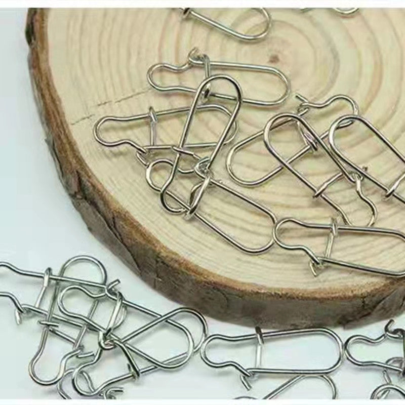Équipement de pêche Connecteur d'épingle en acier inoxydable Connecteur de sous-épingle amélioré
