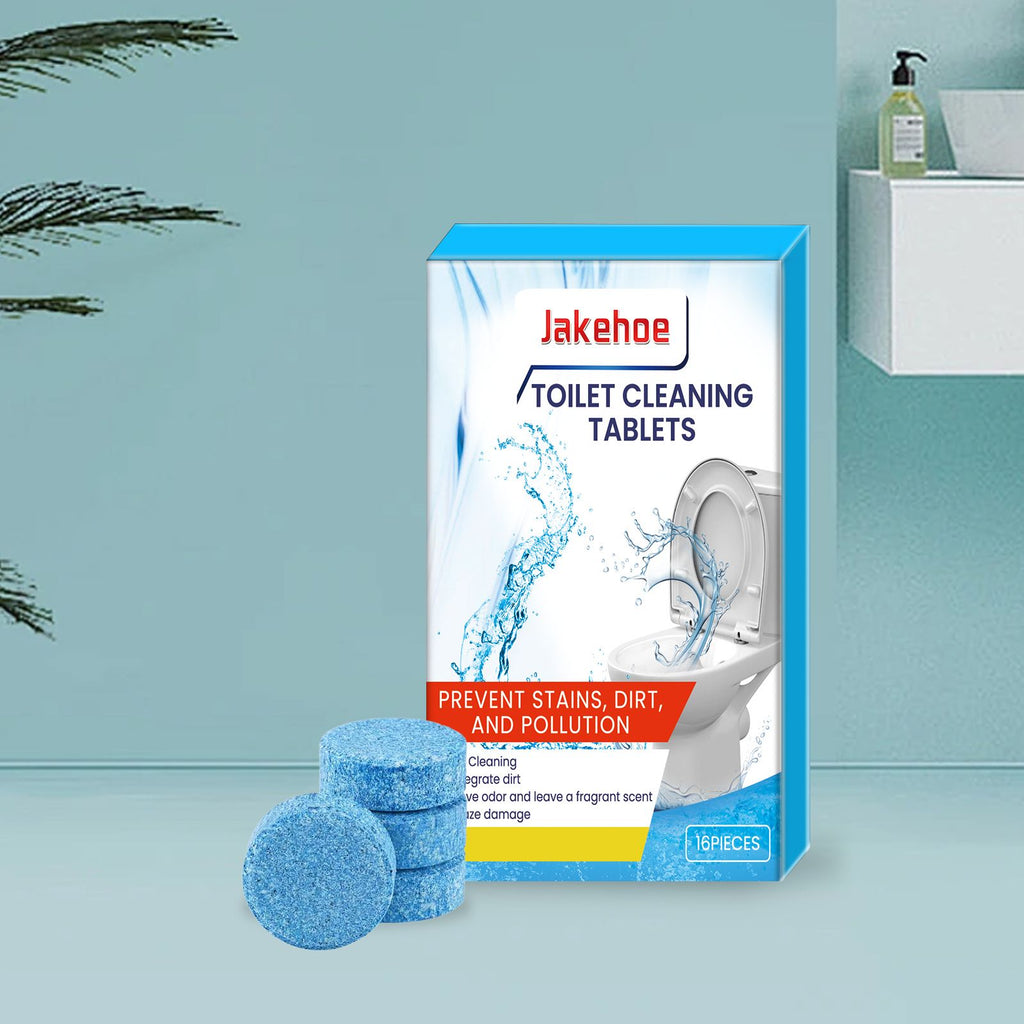 JAKEHOE Comprimés de nettoyage de cuvettes de toilette