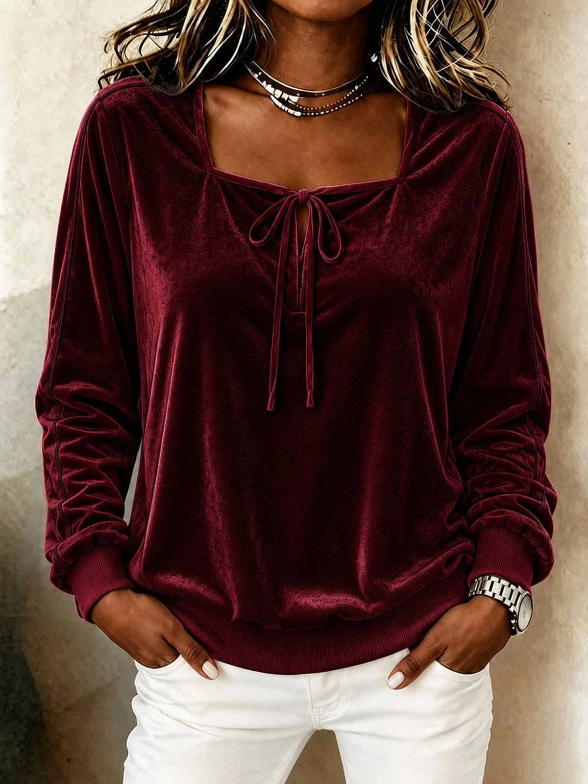 Blouse de polyester