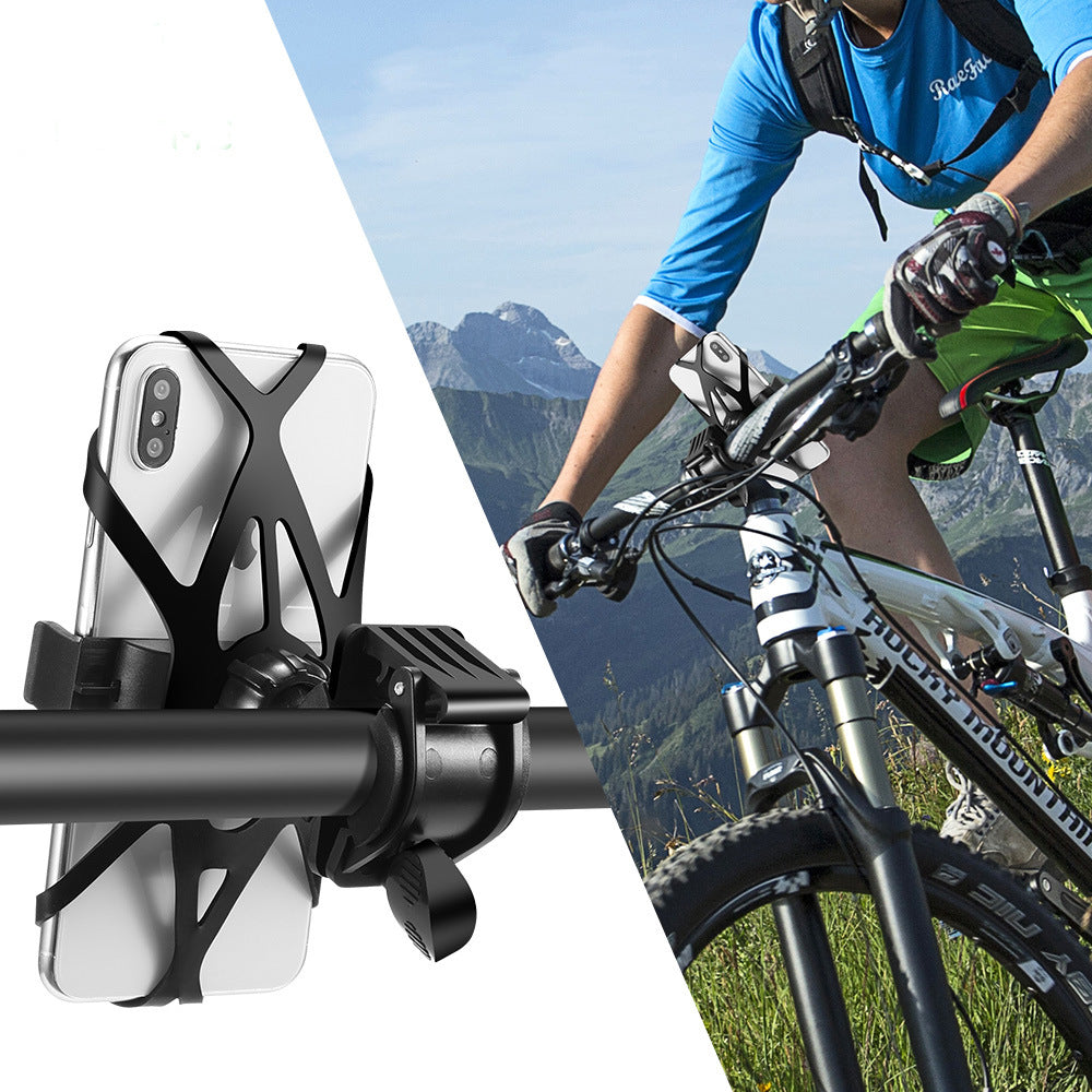 Portable et léger support de téléphone à vélo avec sangle