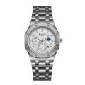 Calendrier des bracelets en acier lumineux pour montre pour femme