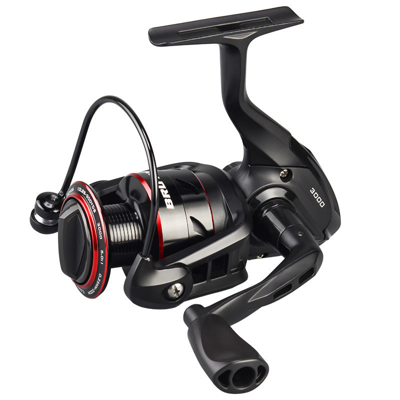 Lure Pêche Roue Spinning Bobine Telescopique Pêche Rod Bobine de pêche Tout en métal