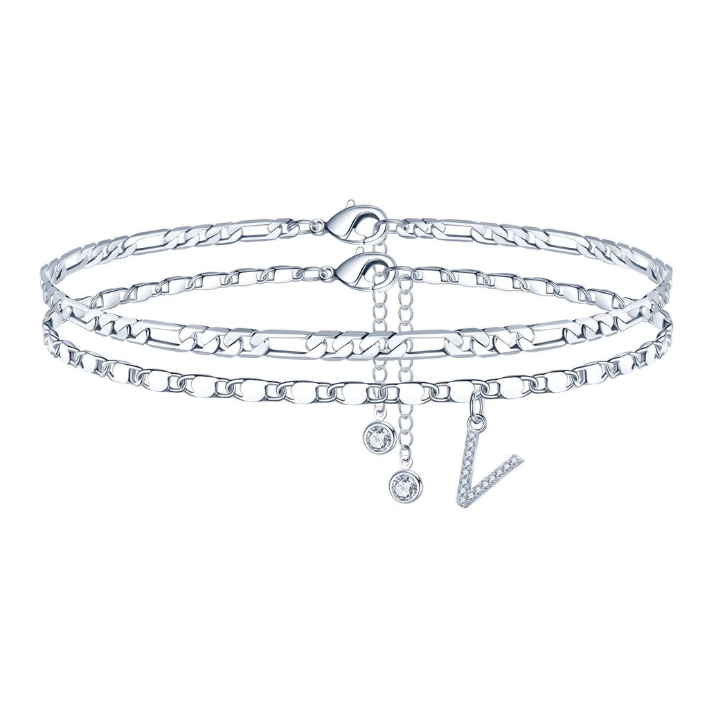 Pendentif anglais en zircon avec chaîne NK
