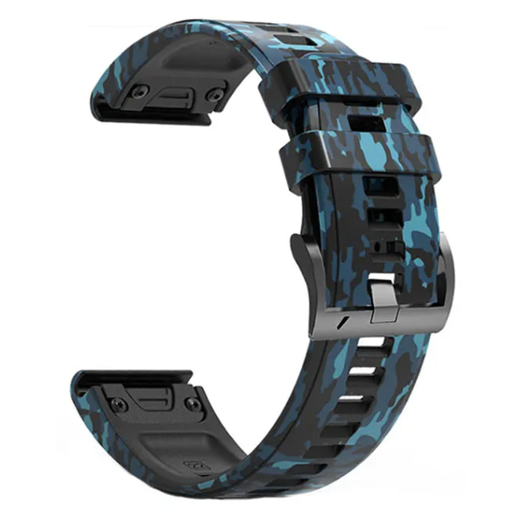 Bracelet en silicone imprimé respirant Camouflage
