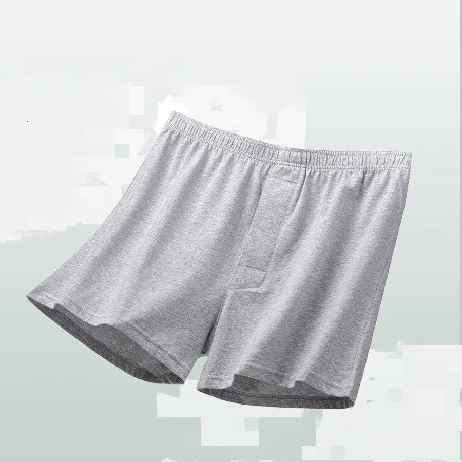 Homme Plus Taille haute taille Pure Cotton Loose Short