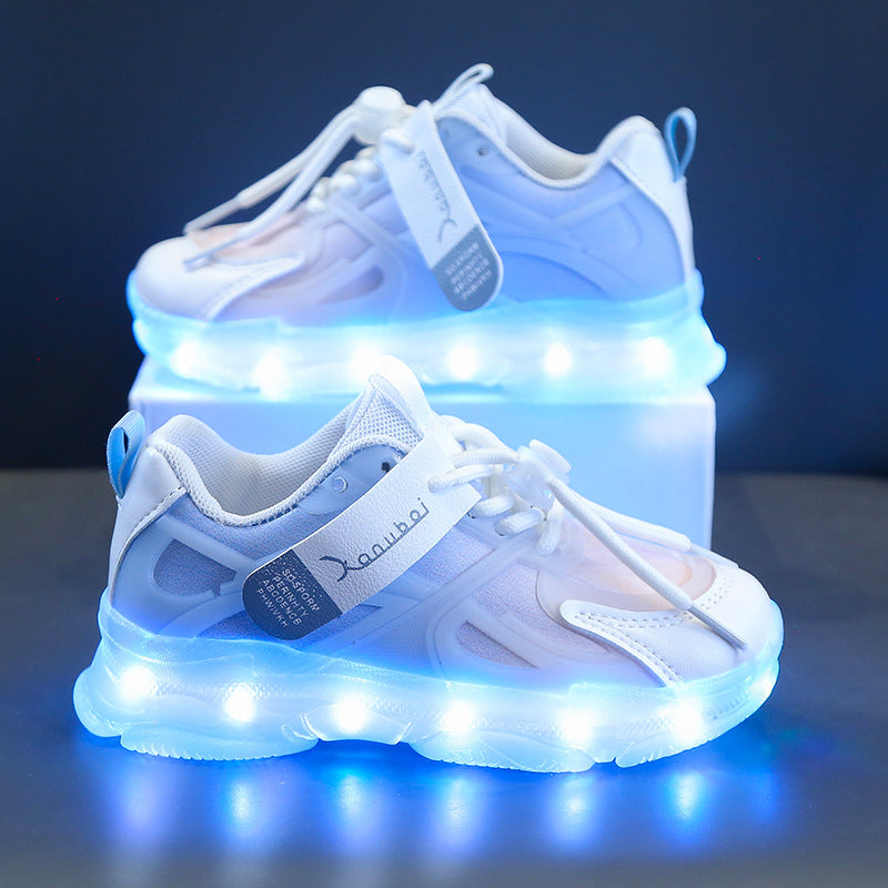 Chaussure Glowing rechargeable Chaussures pour enfants colorées