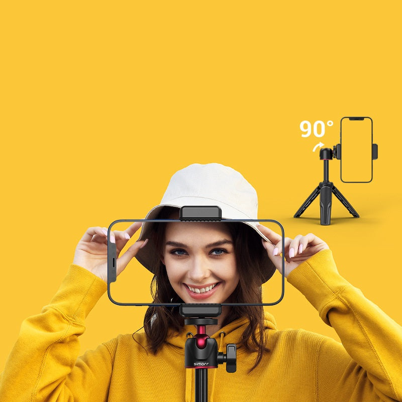 Portable bureau Extension Tripod Live Vlog Caméra de téléphone mobile Stand Mini Selfie Stick