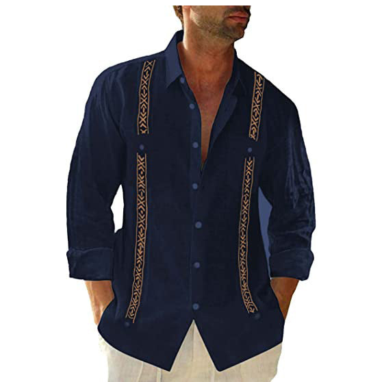 Chemise Homme imprimé 3D à manches courtes