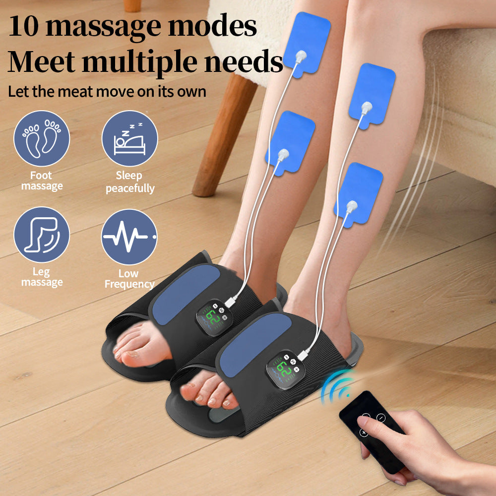 Chaussures intelligentes de massage du pied Micro-courant