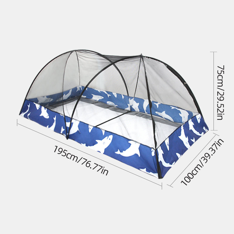 Installation instantanée Mosquito Net Portable pliable Camping Tente Pour Patio Randonnée Extérieure Cyclisme