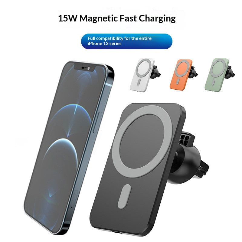 Chargeur de voiture sans fil magnétique 15W