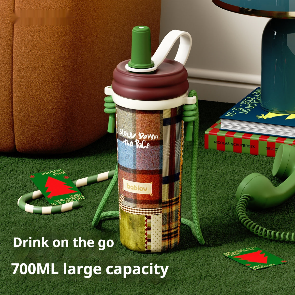 Large Capacity Car Water Bottle