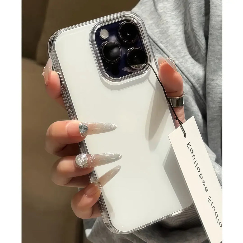 IMD blanc grand trou boîte téléphonique personnalisée