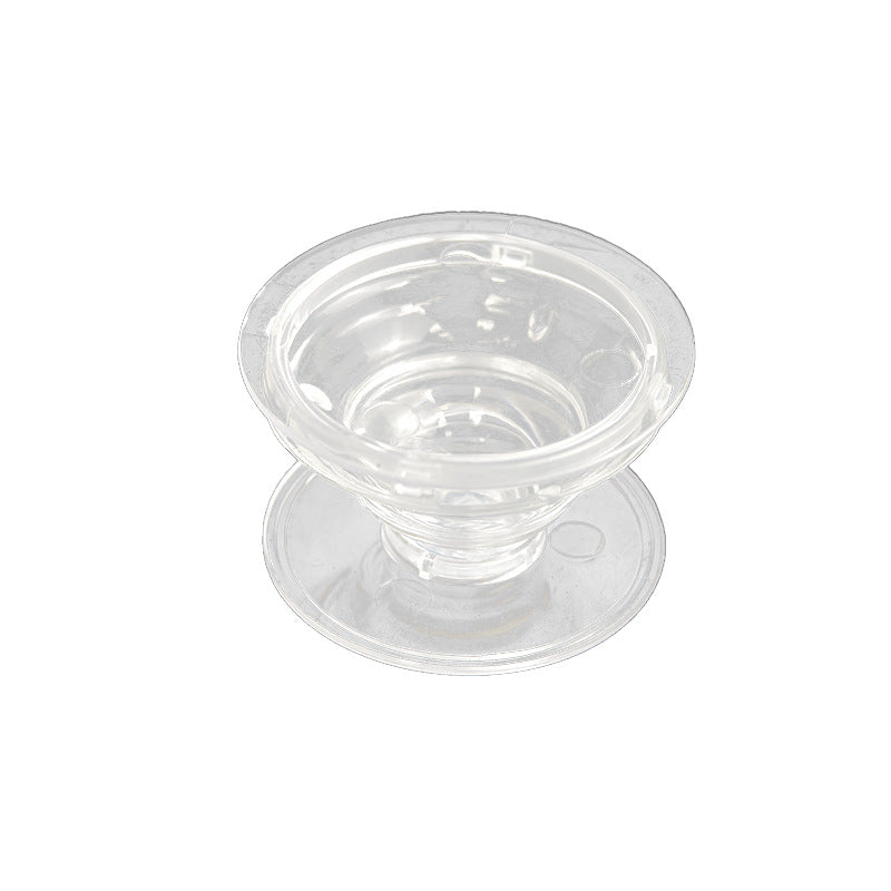 Support de téléphone de coussin gonflable transparent
